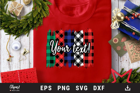 Buffalo Plaid svg, Buffalo plaid seamless pattern SVG, DXF SVG ClipartMuchLove 