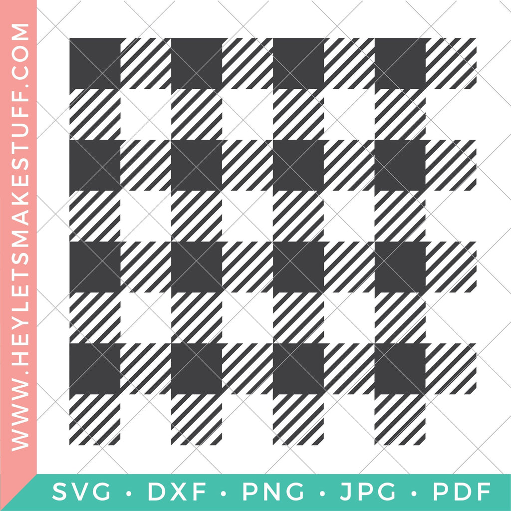 Buffalo Plaid SVG - So Fontsy