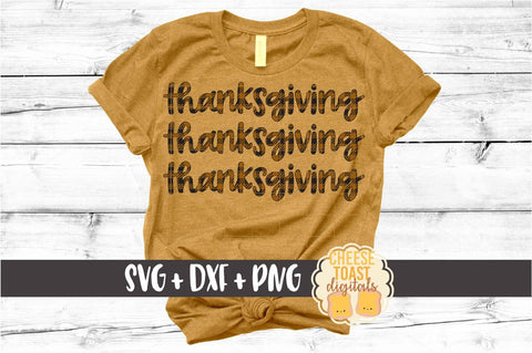 Buffalo Plaid Thanksgiving Words Bundle - Fall SVG PNG DXF Cut Files SVG Cheese Toast Digitals 