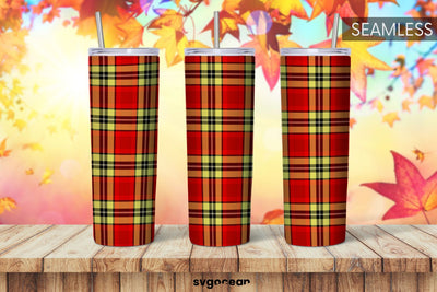 Buffalo Plaid Tumbler PNG | PNG Bundle | Tumbler 20oz Sublimation SvgOcean 