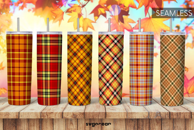 Buffalo Plaid Tumbler Sublimation | PNG Bundle | Tumbler 20oz Sublimation SvgOcean 