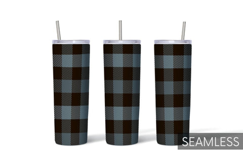 Buffalo Plaid Tumbler Sublimation Sublimation SvgOcean 
