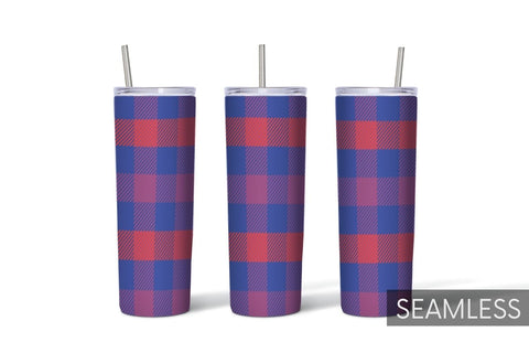 Buffalo Plaid Tumbler Sublimation Sublimation SvgOcean 