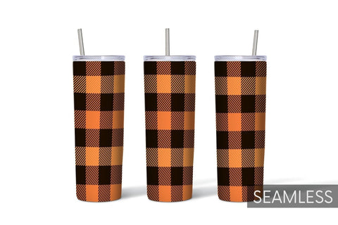 Buffalo Plaid Tumbler Sublimation Sublimation SvgOcean 
