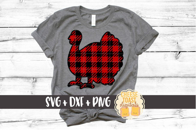Buffalo Plaid Turkey - Thanksgiving SVG File SVG Cheese Toast Digitals 