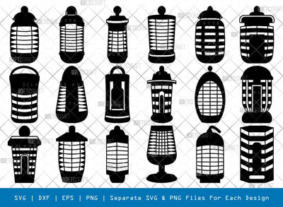Bug Zapper Silhouette, Bug Zapper SVG, Mosquito Killer Svg, Electric Bug Zapper Svg, Flying Insect Trap Svg, Bug Zapper Bundle, SB00940 SVG ETC Craft 
