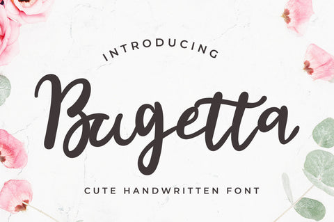 Bugetta - Calligraphy Font Font Vultype Co 