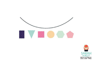 Build A Shaped Banner SVG Sarah Hurley 