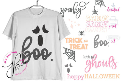 Build Your Own Halloween T-Shirt SVG Bundle SVG Jen Balding 