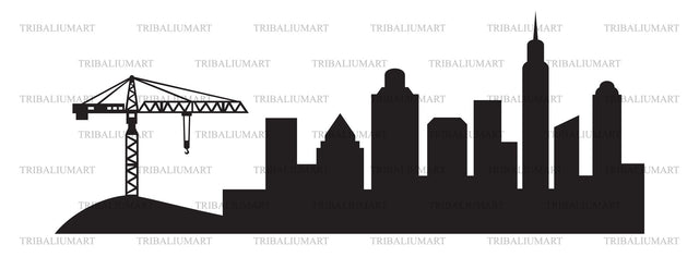 Building crane construction SVG TribaliumArtSF 