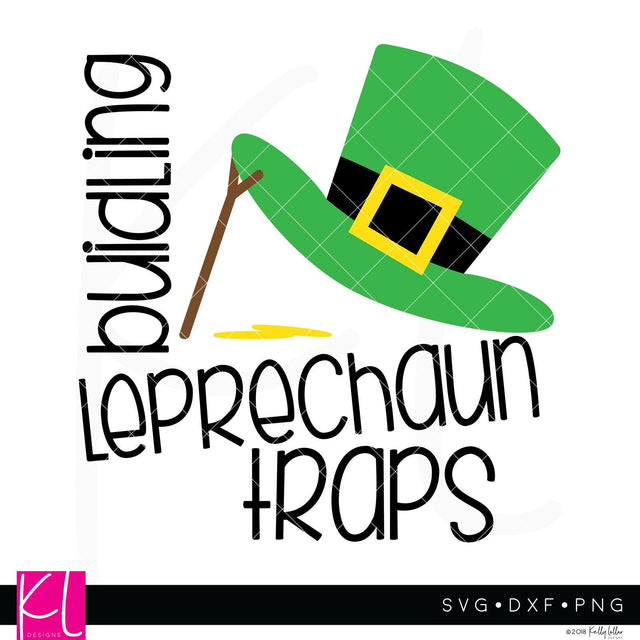 Building Leprechaun Traps SVG Kelly Lollar Designs 