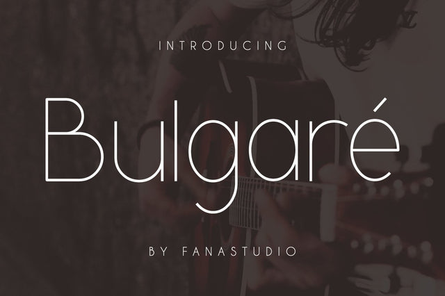 Bulgare Font Anastasia 