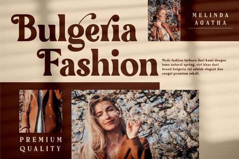 Bulgeria Typeface Font Storytype Studio 