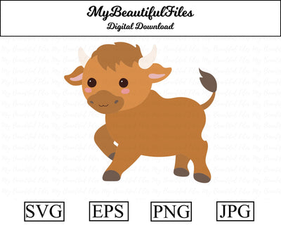Bull - Animal SVG MyBeautifulFiles 