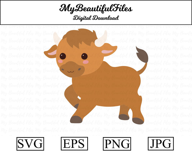 Bull - Animal SVG MyBeautifulFiles 