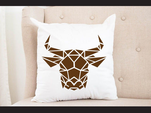 Bull head geomatical Sublimation Sublimation Johan Ru designs 