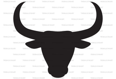 Bull head SVG TribaliumArtSF 