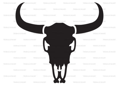 Bull head SVG TribaliumArtSF 