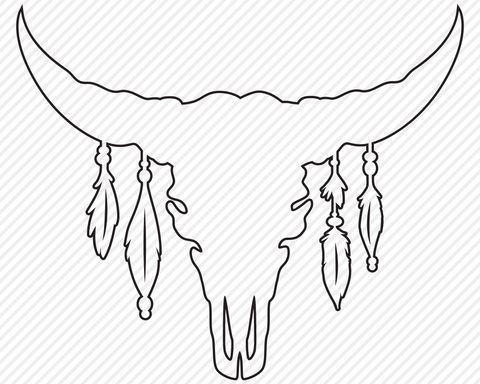 Bull Skull Bundle | Country SVG SVG Texas Southern Cuts 