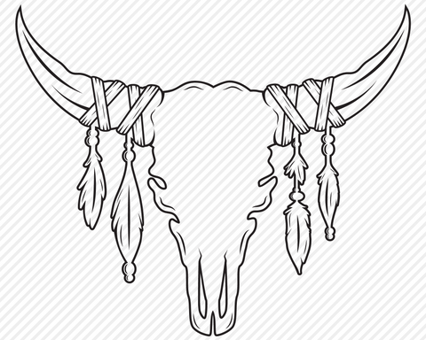 Bull Skull Bundle | Country SVG SVG Texas Southern Cuts 