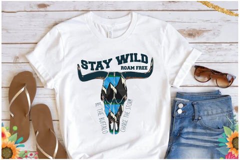 Bull Skull Retro Sublimation Sublimation Jagonath Roy 