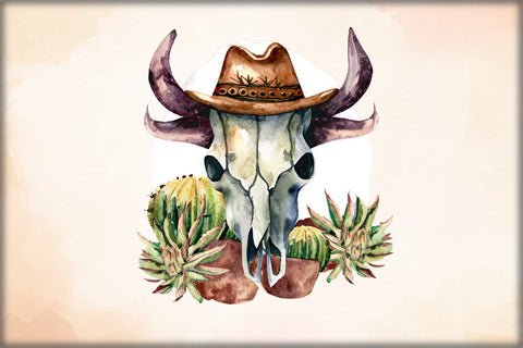 Bull Skull Sublimation Bundle Sublimation Creativeart88 