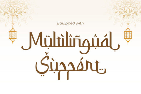 Bullan Ramadhan Font Madatype Studio 