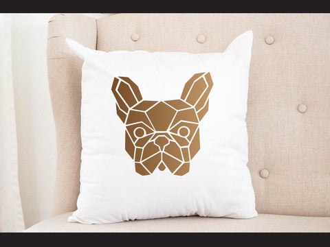 Bulldog Head Geomatical Print SVG Johan Ru designs 