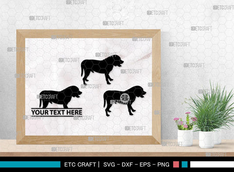 Bulldog Monogram, Bulldog Silhouette, Bulldog SVG, Dog Svg, Pit Bull Svg, Chihuahua Svg, SB00232 SVG ETC Craft 