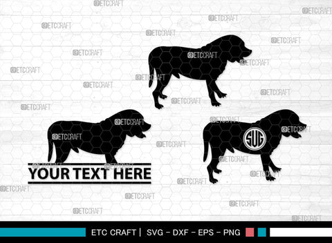 Bulldog Monogram, Bulldog Silhouette, Bulldog SVG, Dog Svg, Pit Bull Svg, Chihuahua Svg, SB00232 SVG ETC Craft 