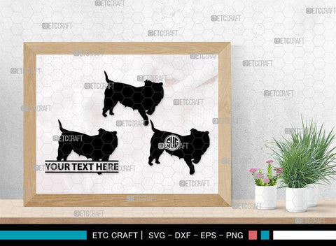 Bulldog Monogram, Bulldog Silhouette, Bulldog SVG, Dog Svg, Pit Bull Svg, Chihuahua Svg, SB00232 SVG ETC Craft 