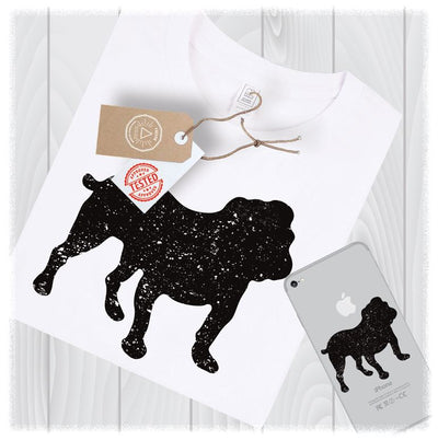 Bulldog Svg Files for Cricut Designs, Dog Svg Files, Distressed Svg, Grunge Svg, Girl Bulldog Svg, Bulldog Png, English Bulldog Clip Art SVG My Sew Cute Boutique 