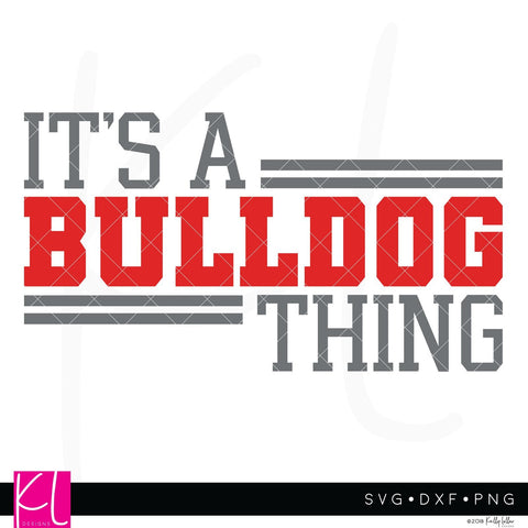 Bulldogs Spirit Bundle SVG Kelly Lollar Designs 