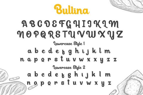 Bullina Font eknojistudio99 