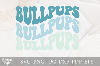 Bullpups svg, Mascot School svg, Bullpups Team svg, Digital Download, Game Day svg, Bullpups Mascot Svg, Silhouette, Cricut Cut File SVG Fauz 