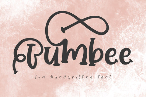 Bumbee Font dapiyupi store 