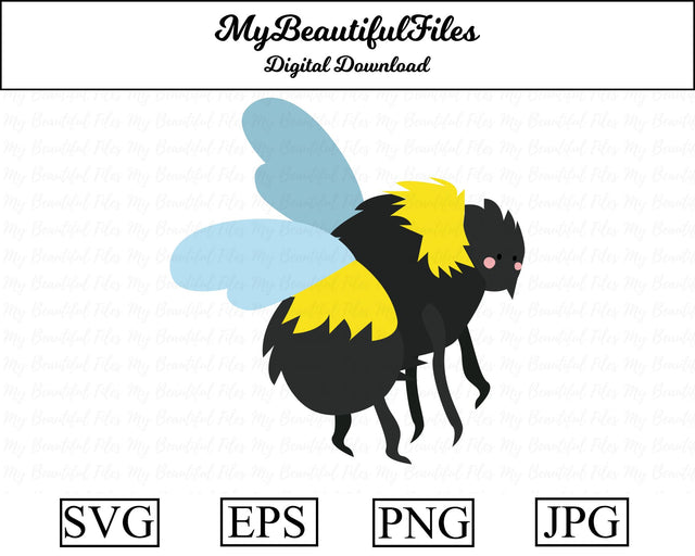 bumblebee - insect SVG MyBeautifulFiles 