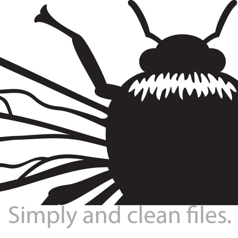 Bumblebee insect SVG TribaliumArtSF 