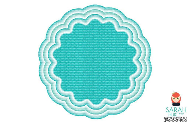 Bumper Nested Circles SVG Sarah Hurley 