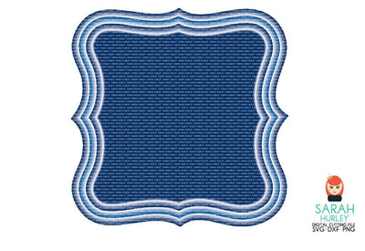 Bumper Nested Fancy Labels SVG Sarah Hurley 