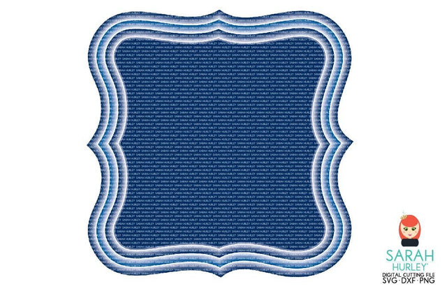 Bumper Nested Fancy Labels SVG Sarah Hurley 