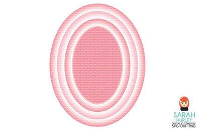 Bumper Nested Ovals SVG Sarah Hurley 