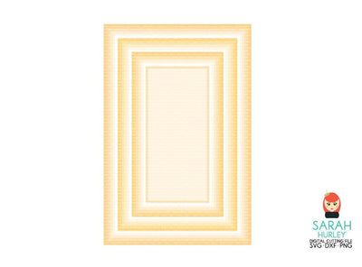 Bumper Rectangles SVG Sarah Hurley 