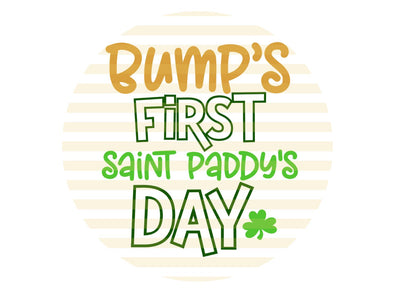 Bumps First St. Paddy's Day SVG | So Fontsy SVG So Fontsy Design Shop 