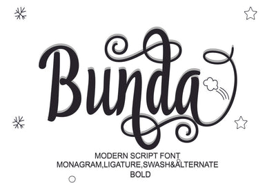 Bunda Font Rama Type 