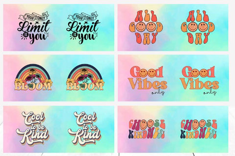 Bundle 36 mug sublimation designs with motivational quotes Sublimation Marilakits 