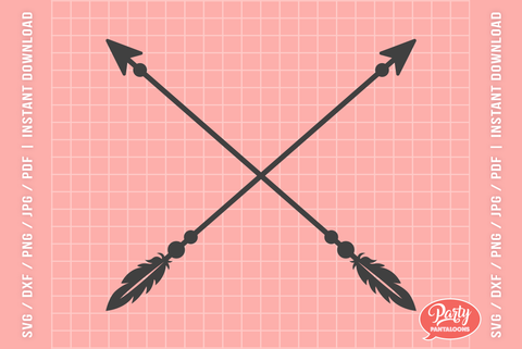 Bundle Boho Arrows SVG | Svg Dxf Png Pdf SVG Partypantaloons 