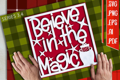 BUNDLE | Christmas Card 3 - svg eps ai png pdf SVG zafrans studio 