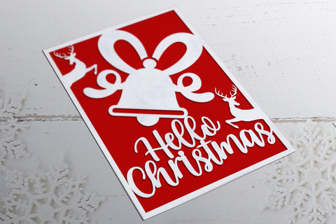 BUNDLE | Christmas Card 4 - svg eps ai png pdf SVG zafrans studio 