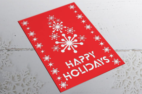 BUNDLE | Christmas Card 5 - svg eps ai png pdf SVG zafrans studio 
